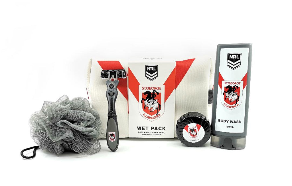 St George Illawarra Dragons Wet Pack Gift Set