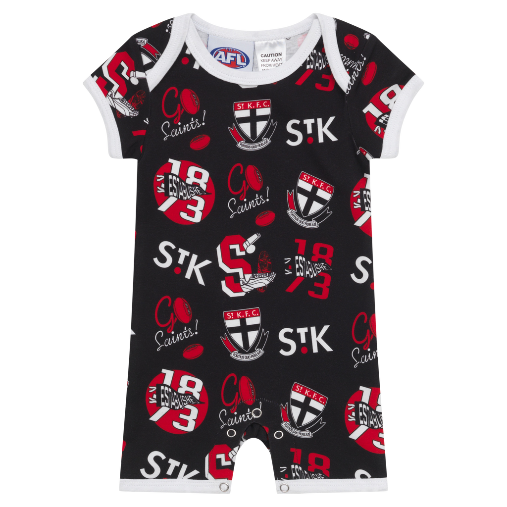 St Kilda Saints Baby Bodysuit -
