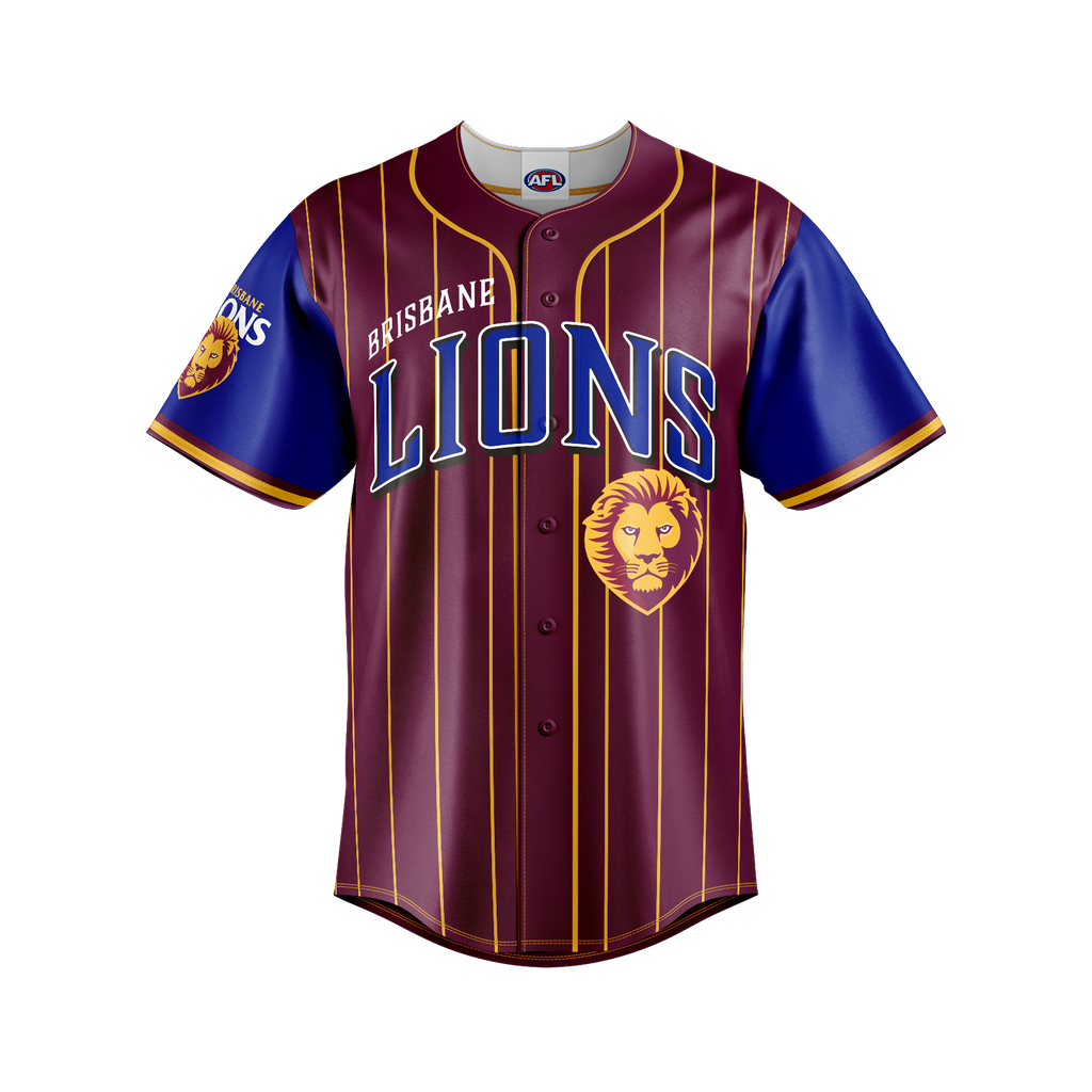 Brisbane Lions "Slugger" Baseball Shirt