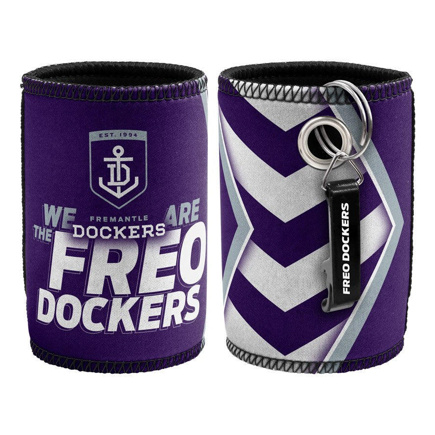 Fremantle Dockers Can Cooler And Bottle Opener