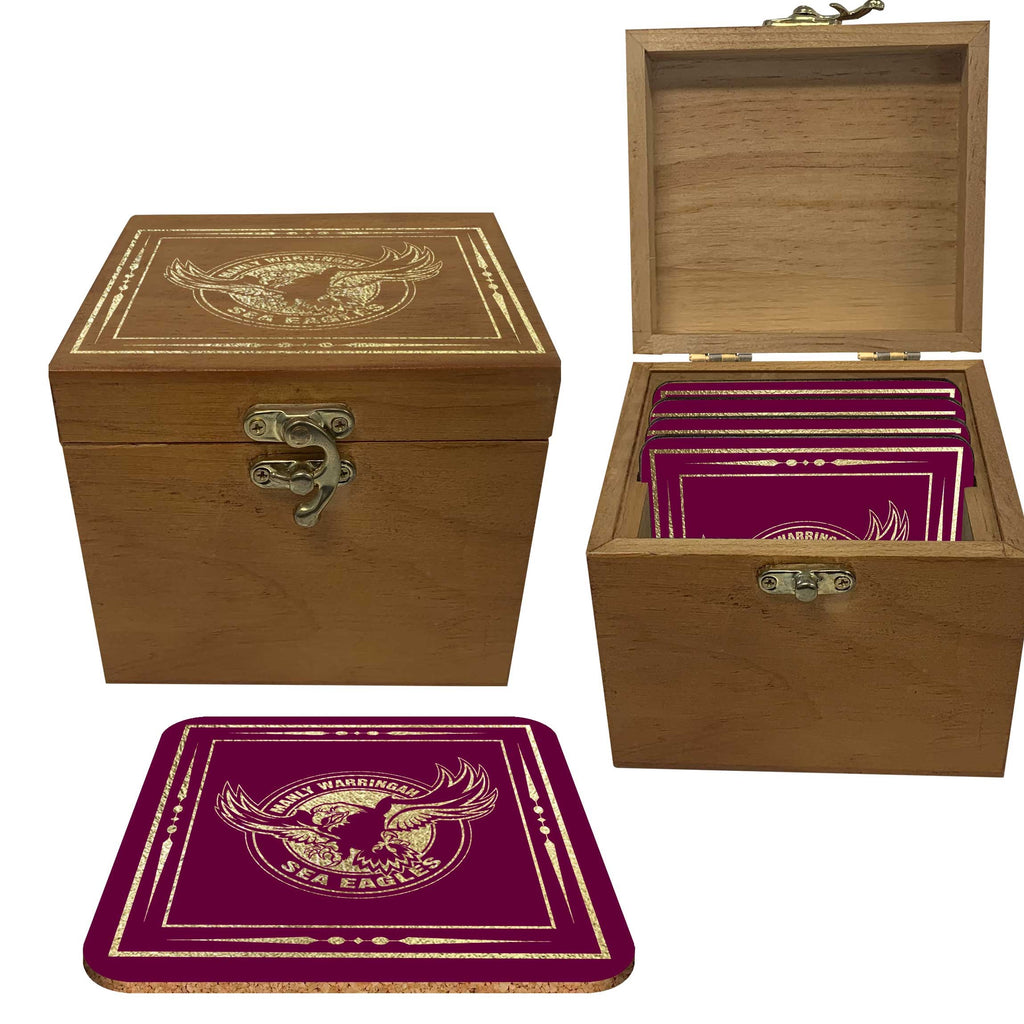 Manly Sea Eagles Coasters Box Set