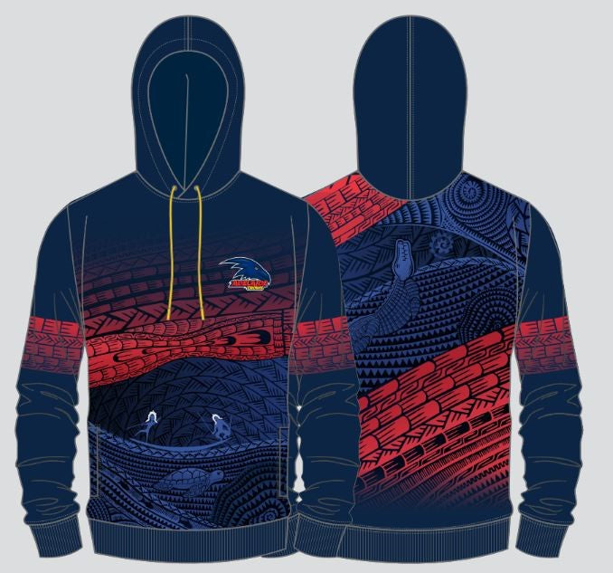 Adelaide Crows Indigenous Lightweight Hoodie