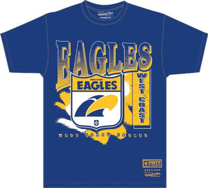 West Coast Eagles Brush Off Tee