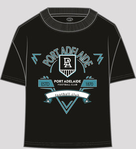 Port Adelaide Power Kids Banner Tee