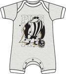 Collingwood Magpies Baby Play Romper