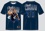 Carlton Blues "Charlie Curnow" Youth Player Tee