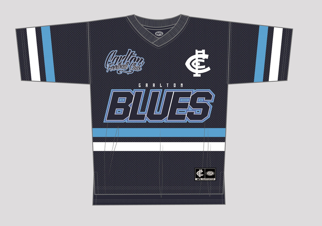 Carlton Blues Mesh Jersey