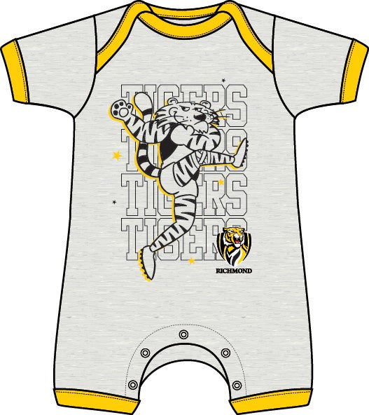 Richmond Tigers Baby Play Romper