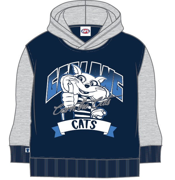 Geelong Cats Kids Supporter Hood