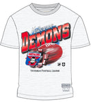 Melbourne Demons Mitchell & Ness Exploding Ball Tee