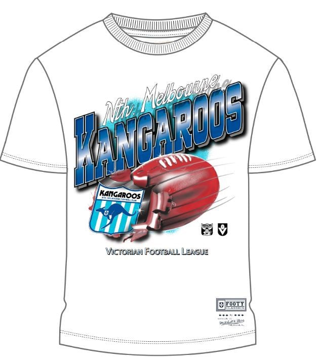 North Melbourne Kangaroos Exploding Ball Tee