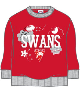 Sydney Swans Baby Crew Jumper