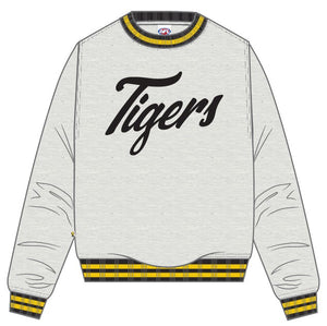 Richmond Tigers Womens Script Crew Jumper