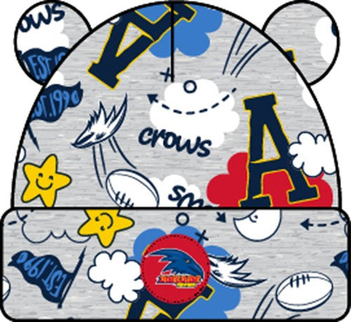 Adelaide Crows Baby Cloud Beanie