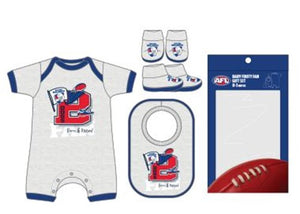 Western Bulldogs Baby Gift Set