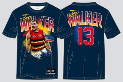 Adelaide Crows  "Taylor Tex Walker "  Player Tee