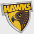 Hawthorn Hawks 3D Car Badge