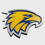 West Coast Eagles 3D Car Badge