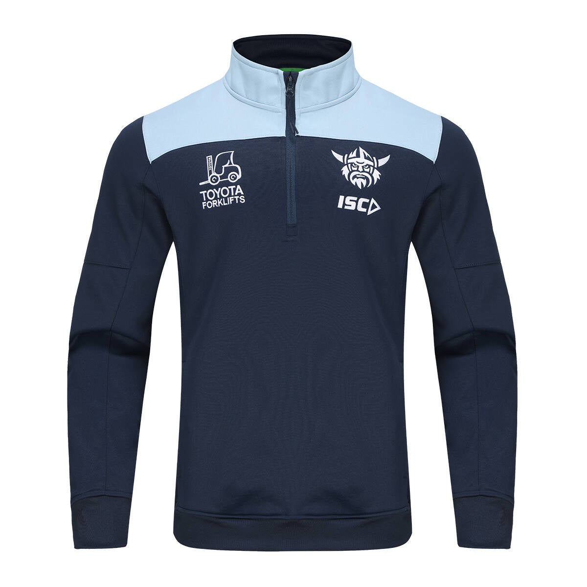 Canberra Raiders 2024 Quarter Zip Fleece Jumper