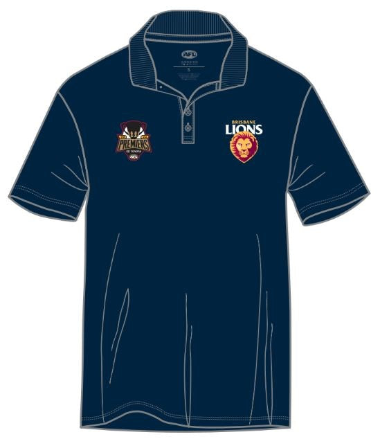 Brisbane Lions 2024 Premiers Gold Polo - Phase 2