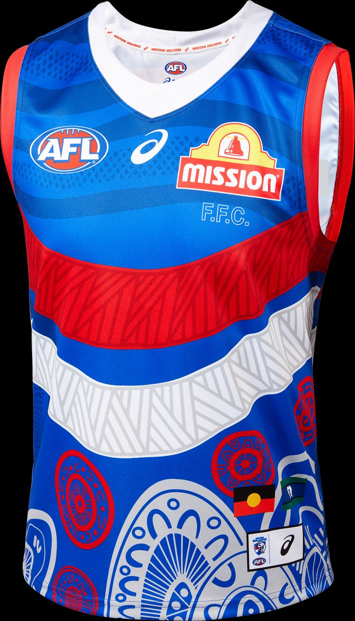 Western Bulldogs 2024 Indigenous Guernsey