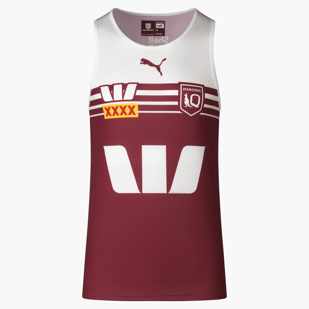 Queensland Maroons State Of Origin 2024 Training Singlet