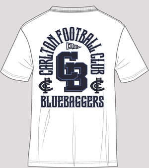 Carlton Blues Letter Graphic Tee