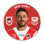 St George Illawarra Dragons- Ben Hunt 2024 Player Badge