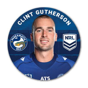 Parramatta Eels- Clint Gutherson 2024 Player Badge