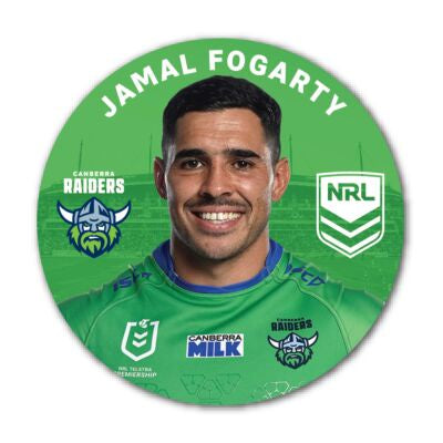 Canberra Raiders- Jamal Fogarty 2024 Player Badge