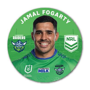 Canberra Raiders- Jamal Fogarty 2024 Player Badge