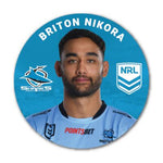 Cronulla Sharks- Briton Nikora 2024 Player Badge