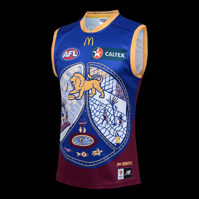 Brisbane Lions 2024 Indigenous Guernsey