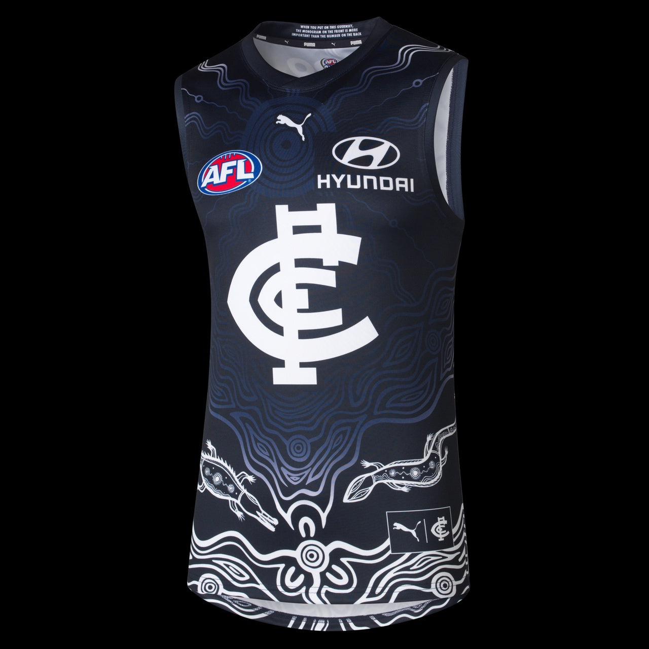 Carlton Blues 2024 Indigenous Guernsey