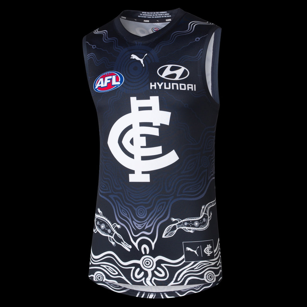 Carlton Blues 2024 Youth Indigenous Guernsey