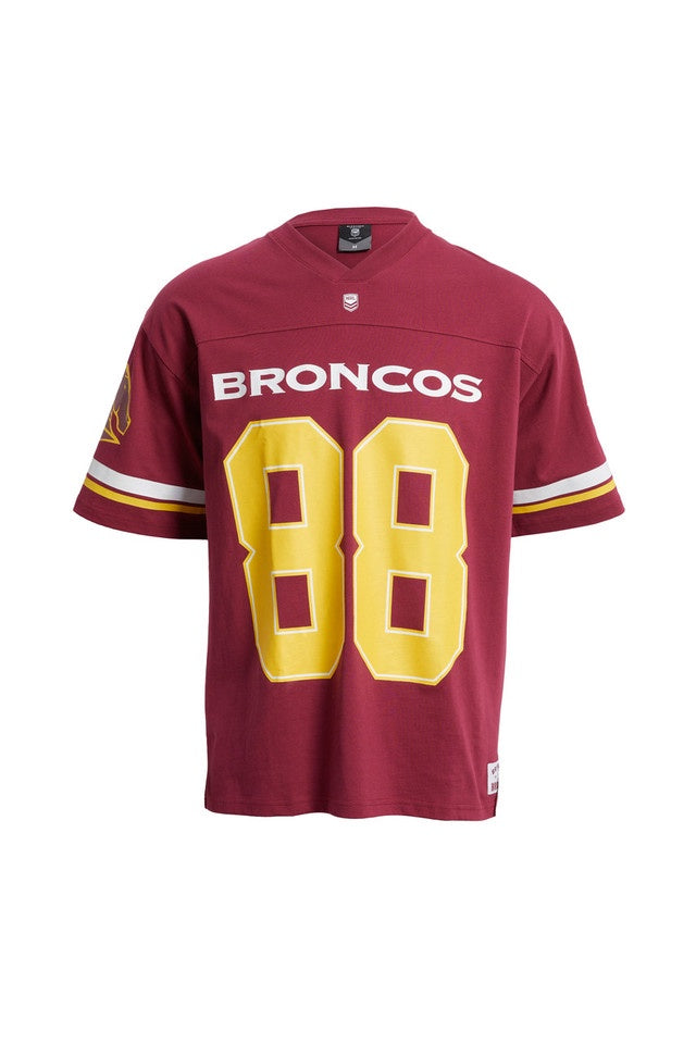 Brisbane Broncos Oversized Gridiron Shirt