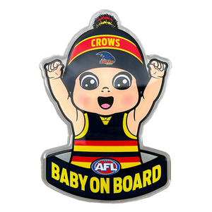 Adelaide Crows - Baby On Board Decal