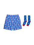 Western Bulldogs Boxer Shorts And Sock Pack