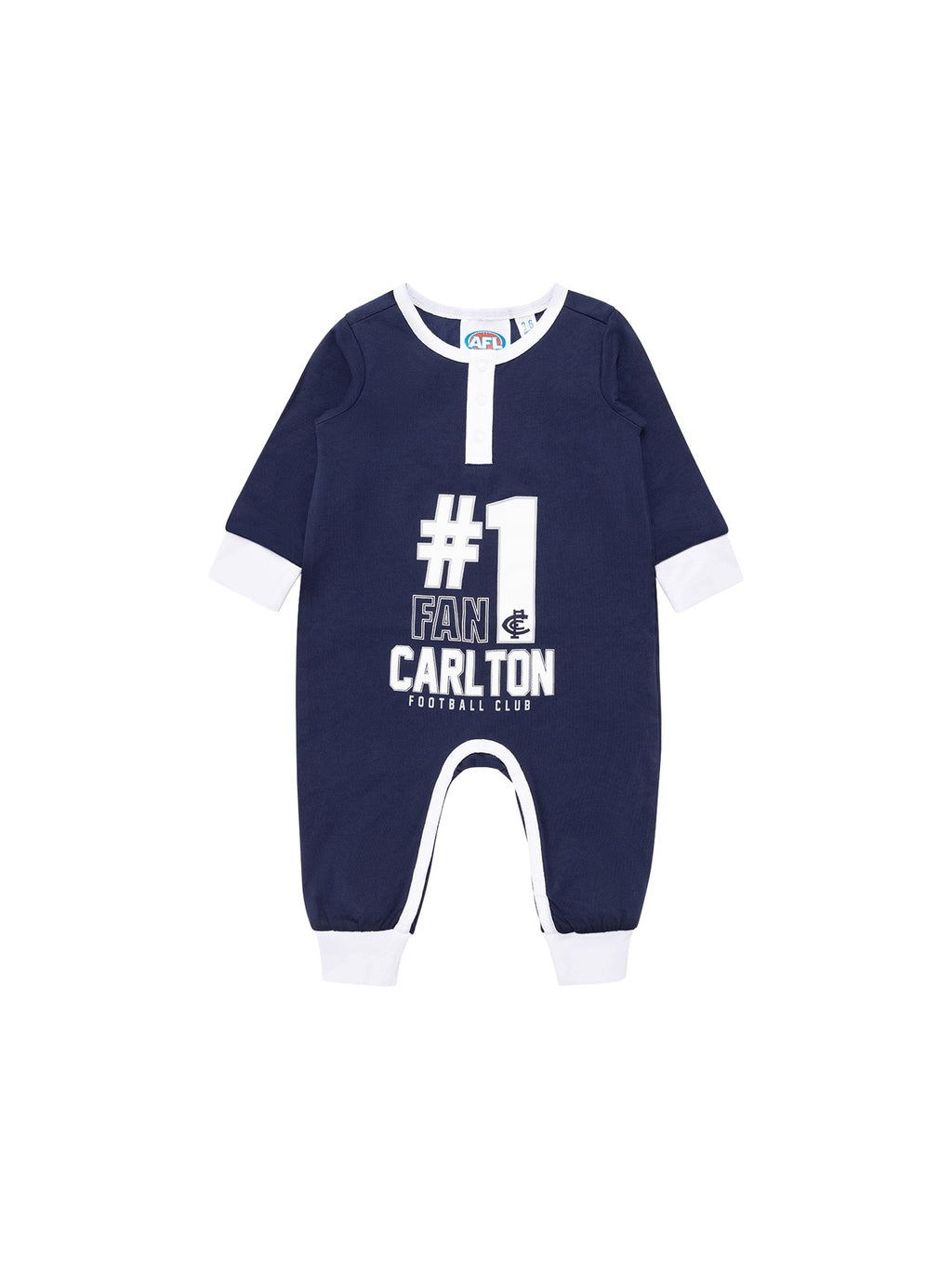 Carlton Blues Baby Romper- #1 Fan