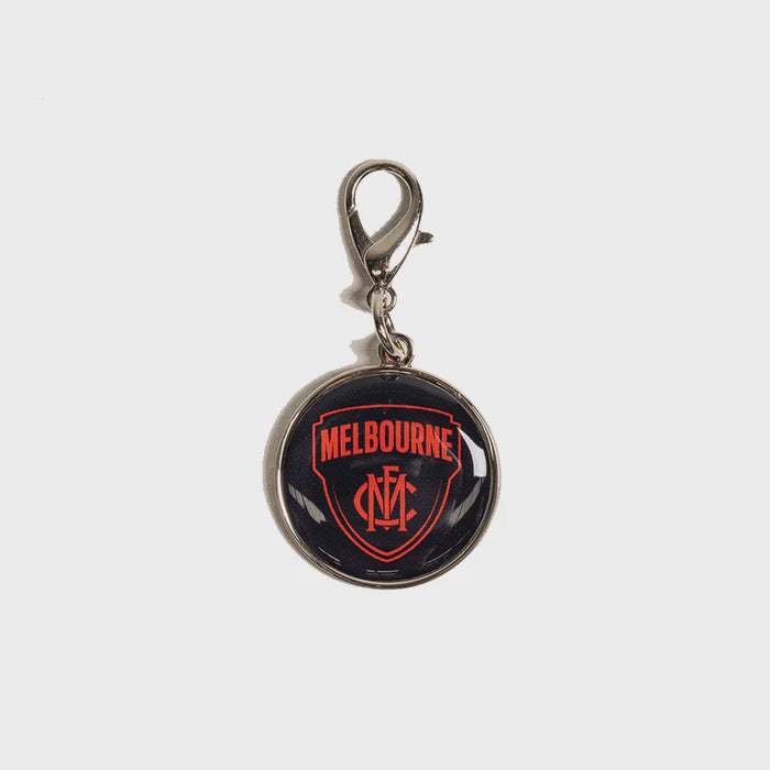 Melbourne Demons Round Pet Tag