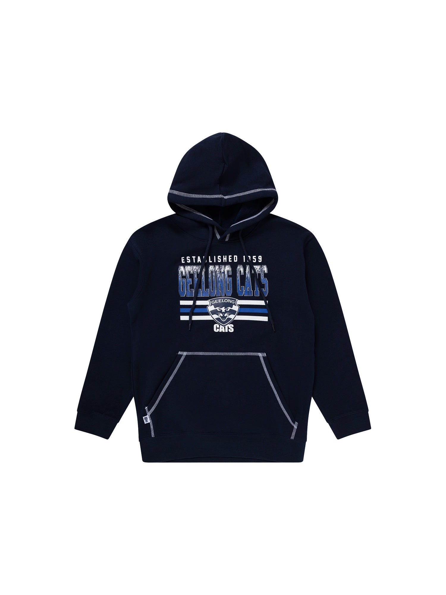Geelong Cats Youth Sketch Hood