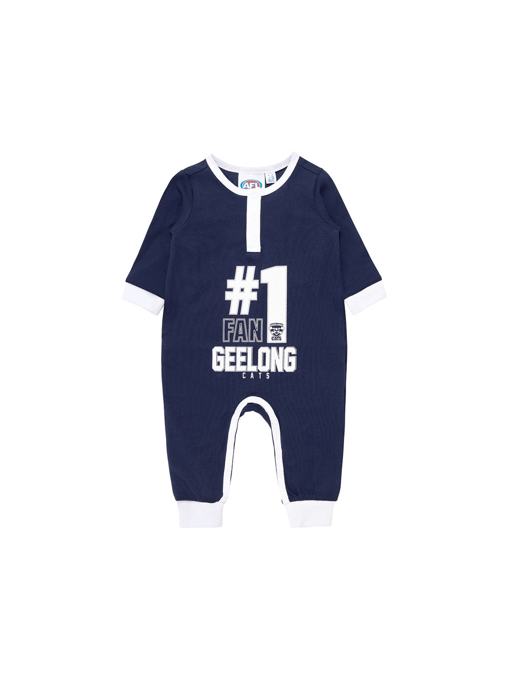 Geelong Cats Baby Romper