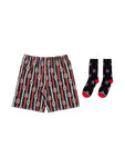 Saint Kilda Saints Boxer Shorts And Sock Pack