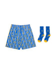 West Coast Eagles Boxer Shorts And Sock Pack