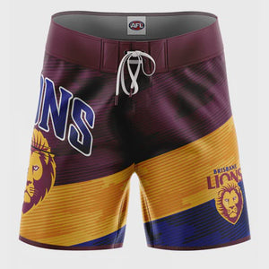 Brisbane Lions Youth Board Shorts