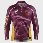 Brisbane Broncos Barracuda Fishing Shirt