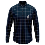 Carlton Blues Mustang Flannel Shirt