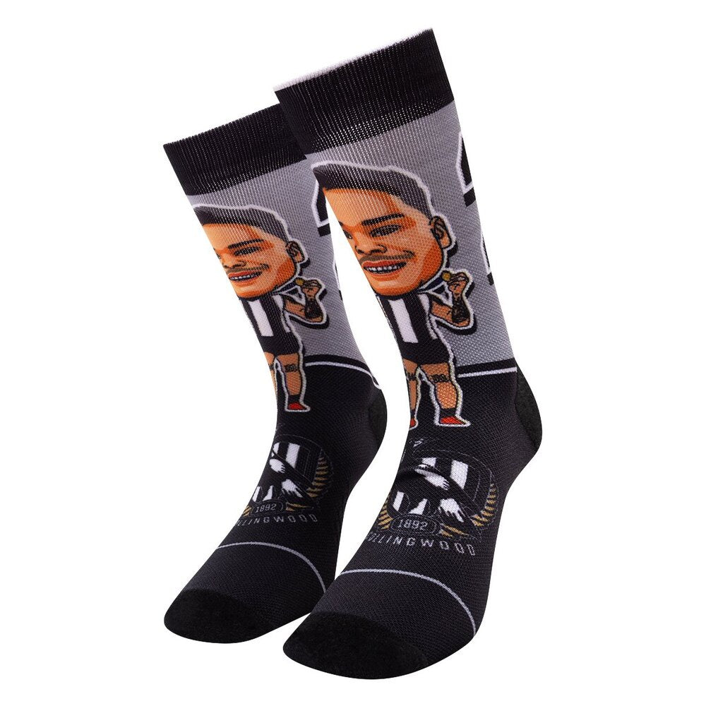 Collingwood Magpies Player Socks - Bobby Hill