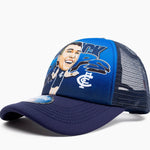 Carlton Blues Youth Trucker Cap - Patrick Cripps