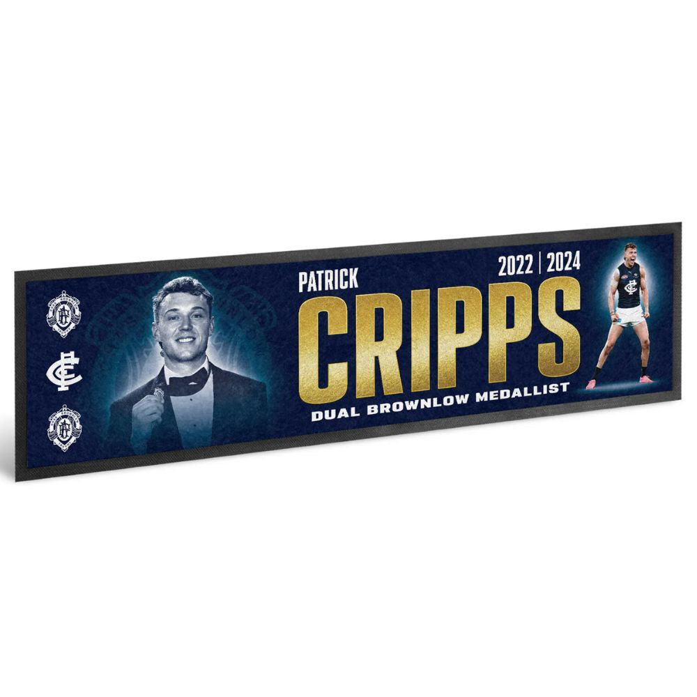 Carlton Blues- Patrick Cripps 2024 Brownlow Bar Runner